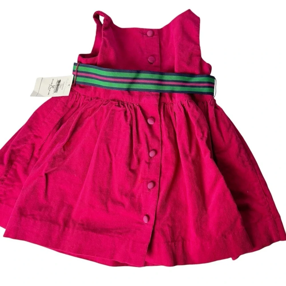 Ralph Lauren Children's Cotton Corduroy with Stripe Belt Size 9M 19 - 22 LBS
